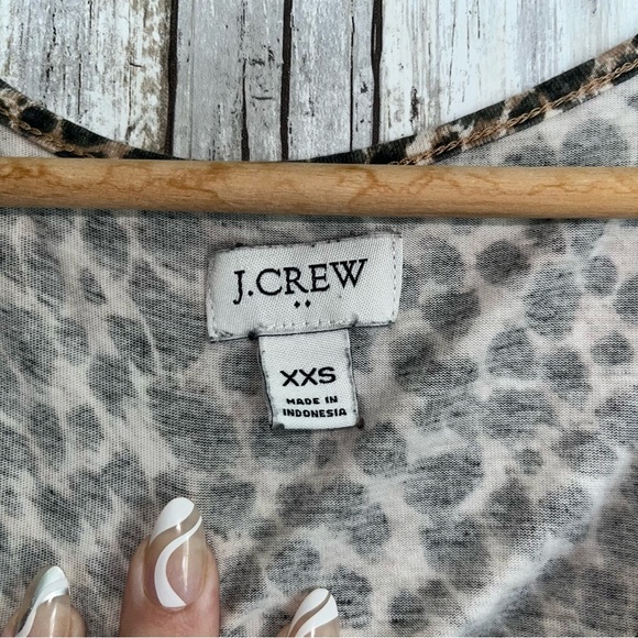 J. Crew Cheetah Print Sleevless Midi Dress - Picture 9 of 9